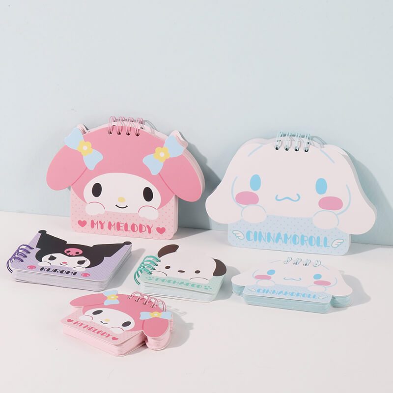 Sanrio Character Die-cut 4-Ring Binder Memo Pads – KawaiiEnvy