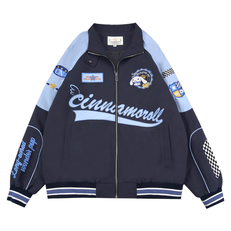 Cinnamoroll Patchwork Motor Jacket – kawaiienvy