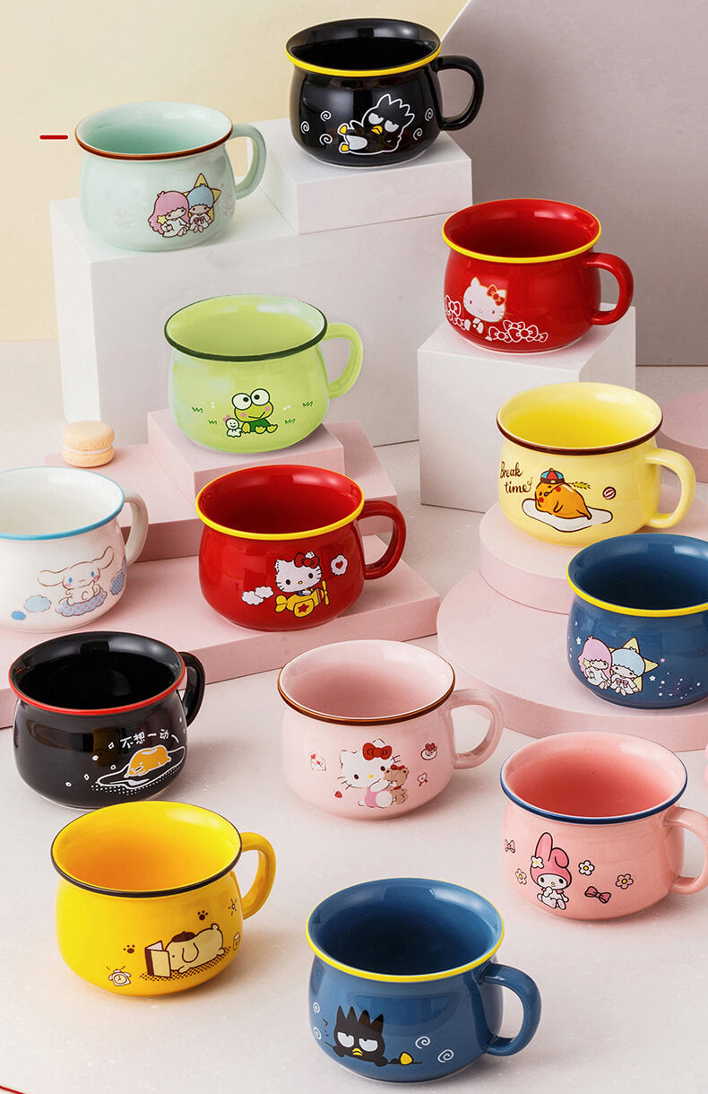 sanrio-character-graphic-ceramic-coffee-mugs