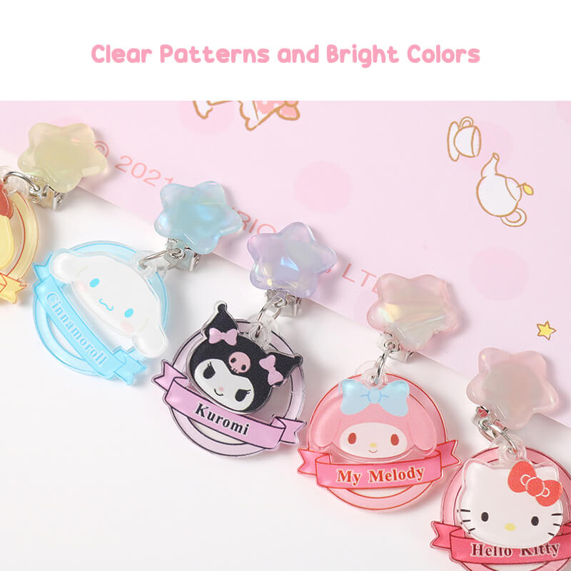 Hello kitty clip on earrings hotsell