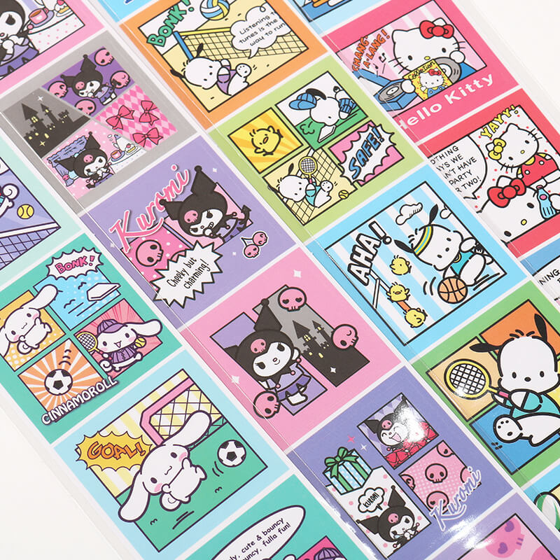 sanrio-comic-style-anime-sticker-tapes