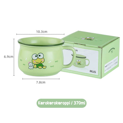 sanrio-kerokerokeroppi-green-ceramic-breakfast-mug-370ml