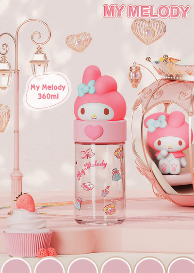 sanrio-my-melody-glass-water-bottle-360ml