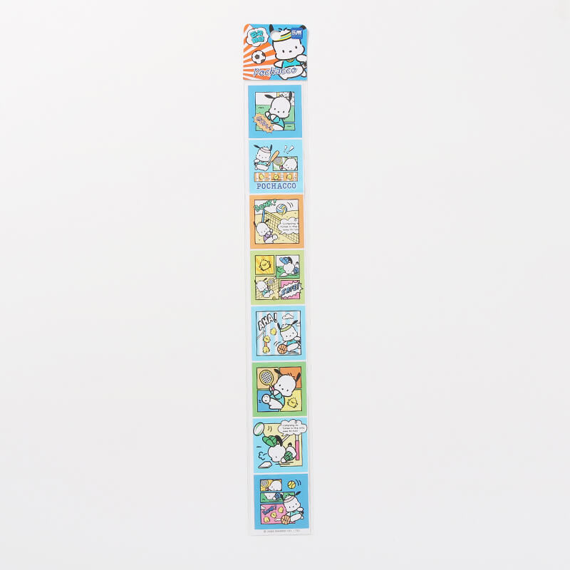 sanrio-pochacco-comic-style-journal-sticker-tapes