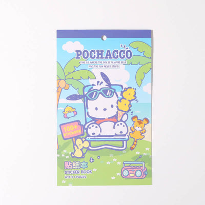 sanrio-pochacco-sticker-book-with-4-sheets