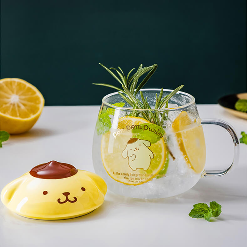 sanrio-pompompurin-round-belly-glass-cup-with-lid-400ml