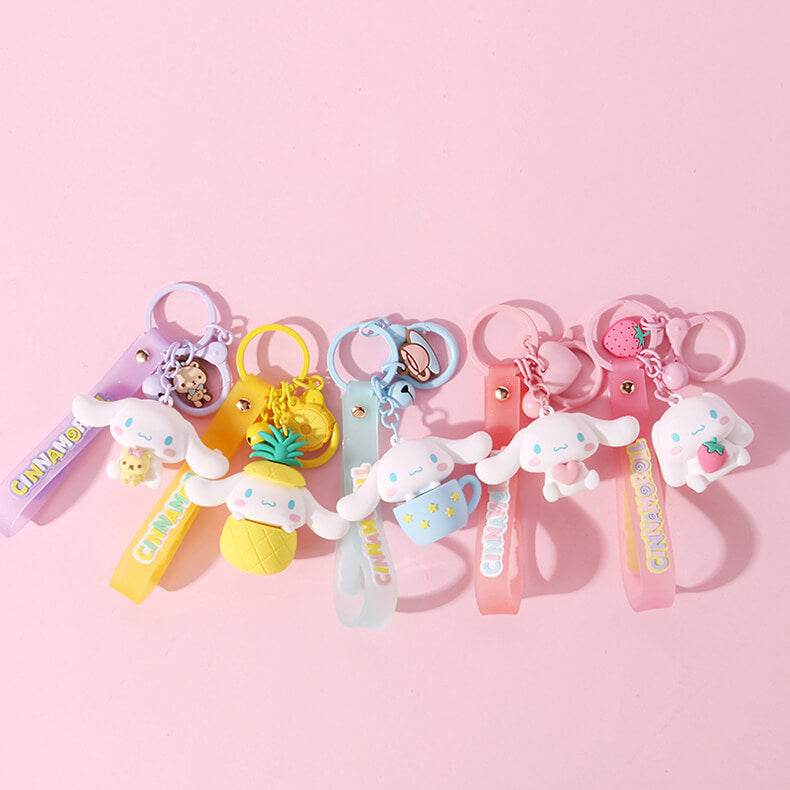 sanrio-take-it-easy-series-cinnamoroll-doll-wristlet-keychains