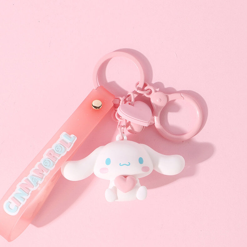sanrio-take-it-easy-series-heart-cinnamoroll-doll-wristlet-keychain