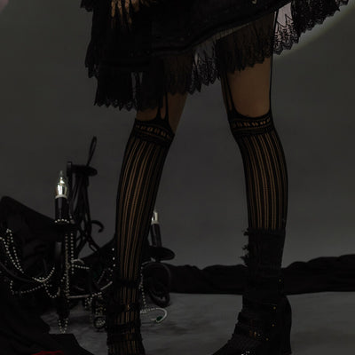 sexy-garter-socks-black-model-display