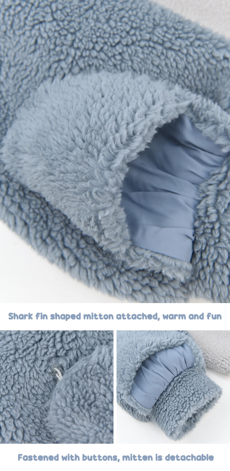 shark-fin-shaped-mitten-fastened-with-button-detachable