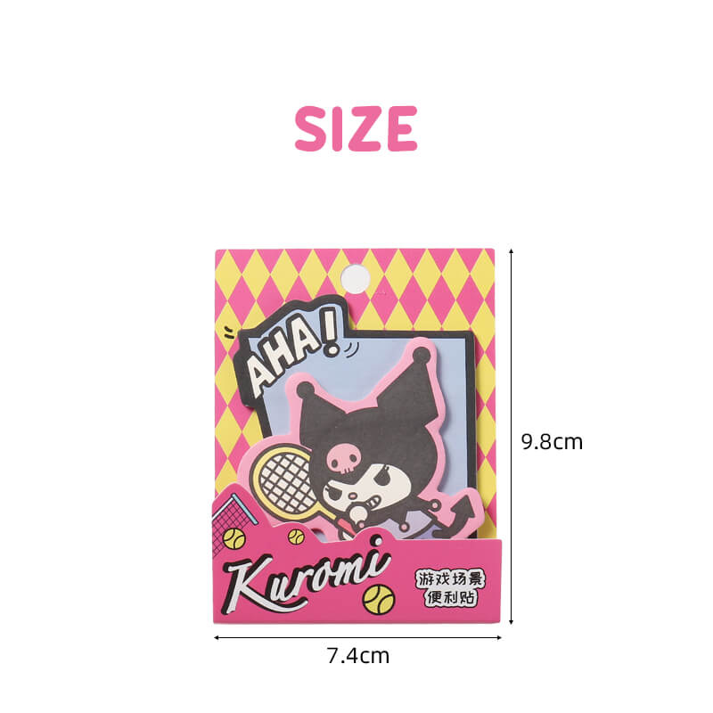 size-information-of-the-kuromi-die-cut-game-scene-sticky-notes