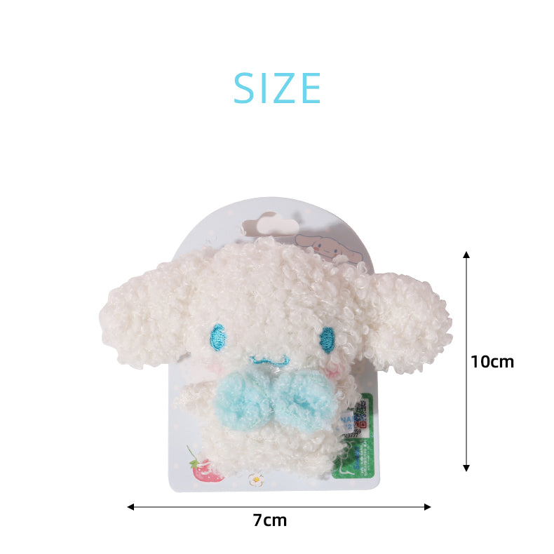 size-of-the-cinnamoroll-lambs-wool-fabric-hair-clips