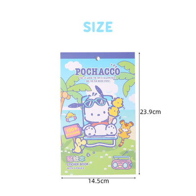 size-of-the-sanrio-pochacco-sticker-book