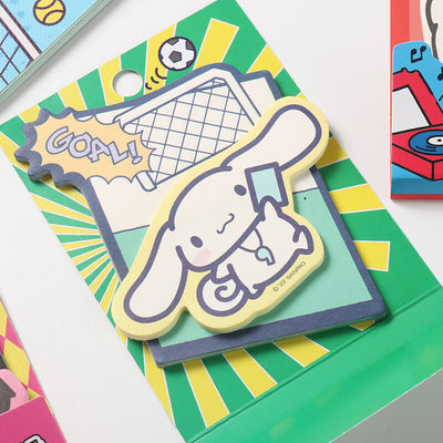 soccer-referee-cinnamoroll-die-cut-game-scene-sticky-notes