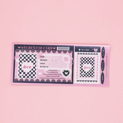 student-id-card-stickers-pink-black