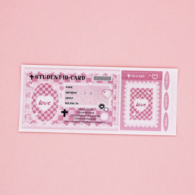 student-id-card-stickers-pink-white