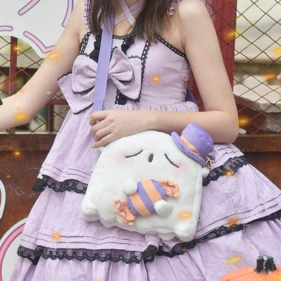 trick-or-treat-ghost-hugging-a-candy-spooky-crossbody-plush-bag-matched-with-lolita-outfit