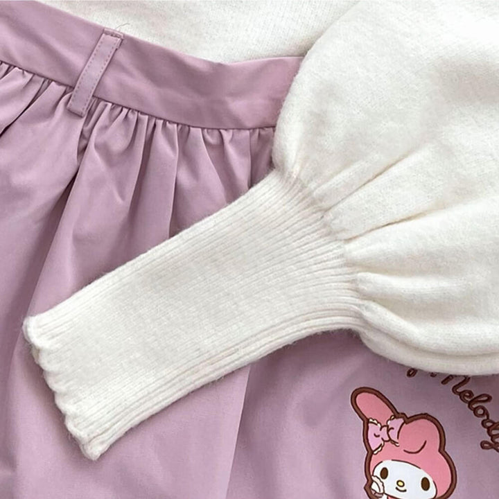 Cinnamoroll Pom-Pom Lamb Sleeve Sweater – KawaiiEnvy
