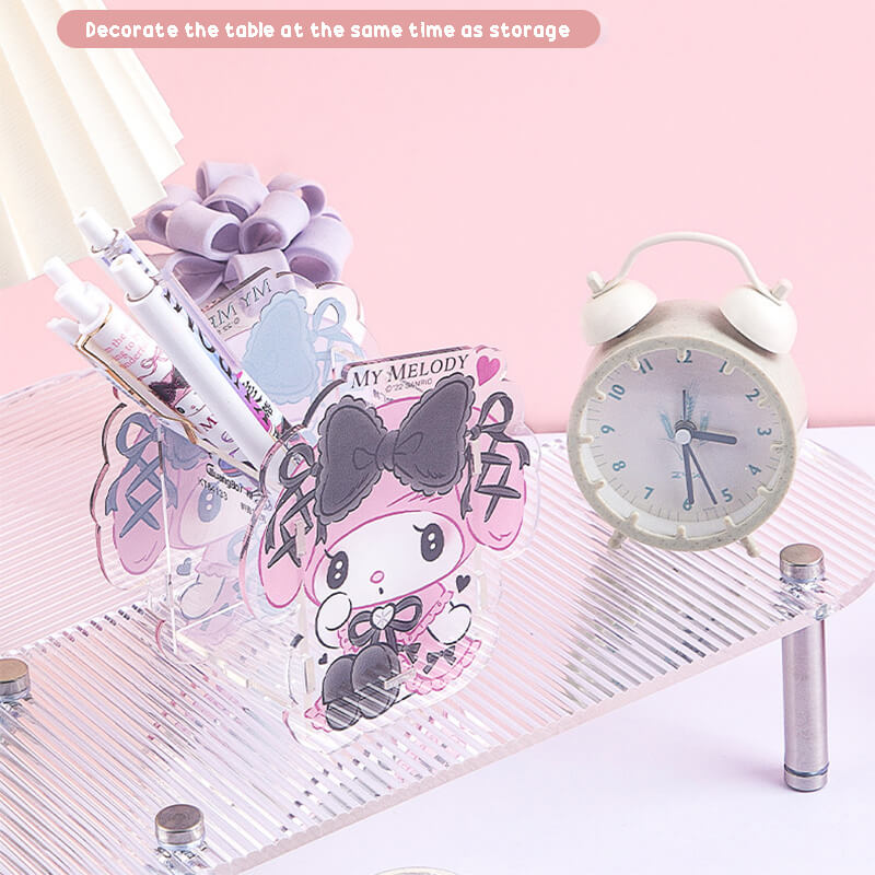 use this kawaii lolita my melody pen holder to decorate the table at the same time as storage