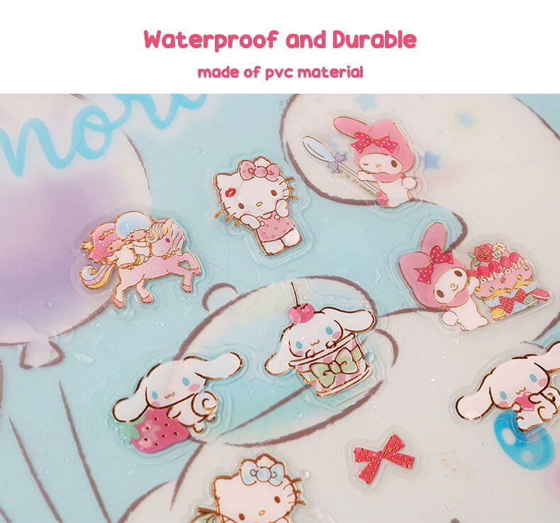waterproof-and-durable-feature-of-the-sanrio-stickers