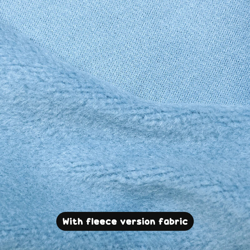 Light Blue Fleece Fabric - by The Yard