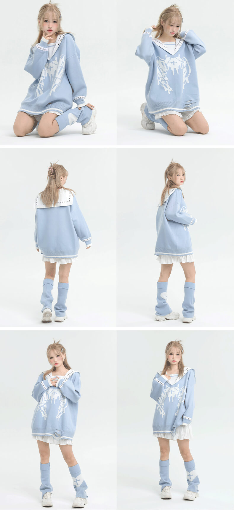 y2k-girl-outfit-oversized-studded-sailor-collar-sweater-with-graphic-sick-heart-wing-blue