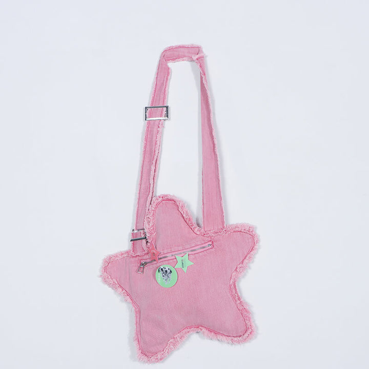 【Wai Kei】 Star Denim Crossbody Bag /追跡付 Designer fashion, Seoul-fully created | W Concept