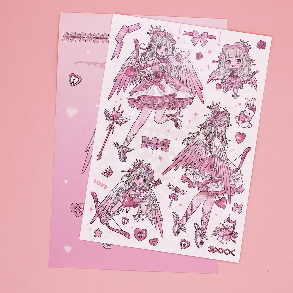 Perfect Lover Y2K Girl Deco Stickers