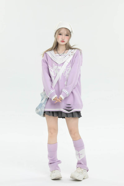 y2k-oversized-studded-sweater-with-graphic-sick-heart-wings-and-sailor-collar-purple